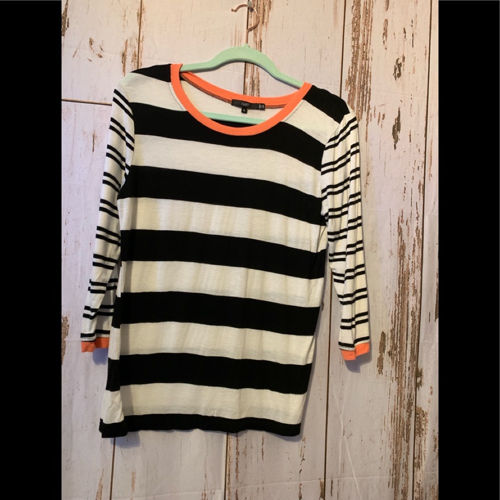 TART Anthropology Womens 3/4 Sleeve Top Size S